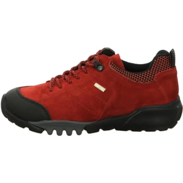 Waldläufer H-Amiata Outdoor-Halbschuh, Gummi / Sport-Net, Rauleder in Rubin, Größe 40 1/2 – Bild 2