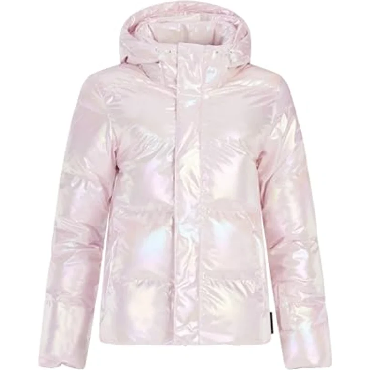 Protest Leola Schneejacke, 10.000 mm wasserabweisend, atmungsaktiv, rosa, Größe L für Damen – Bild 1