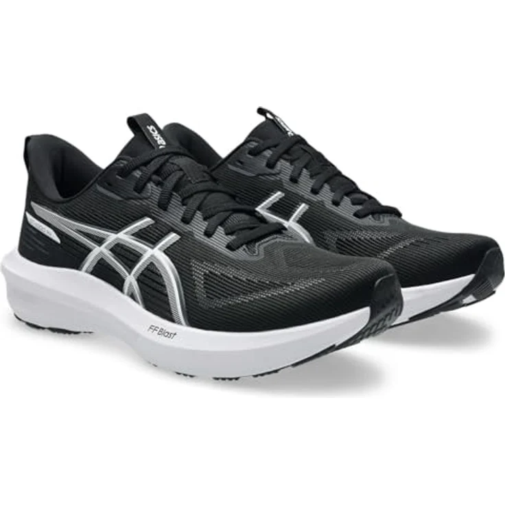 Asics GEL-KAYANO 32, Damen Laufschuhe mit hoher Dämpfung und guter Trittsicherheit, Schwarz, EU 38 UK 5 – Bild 1