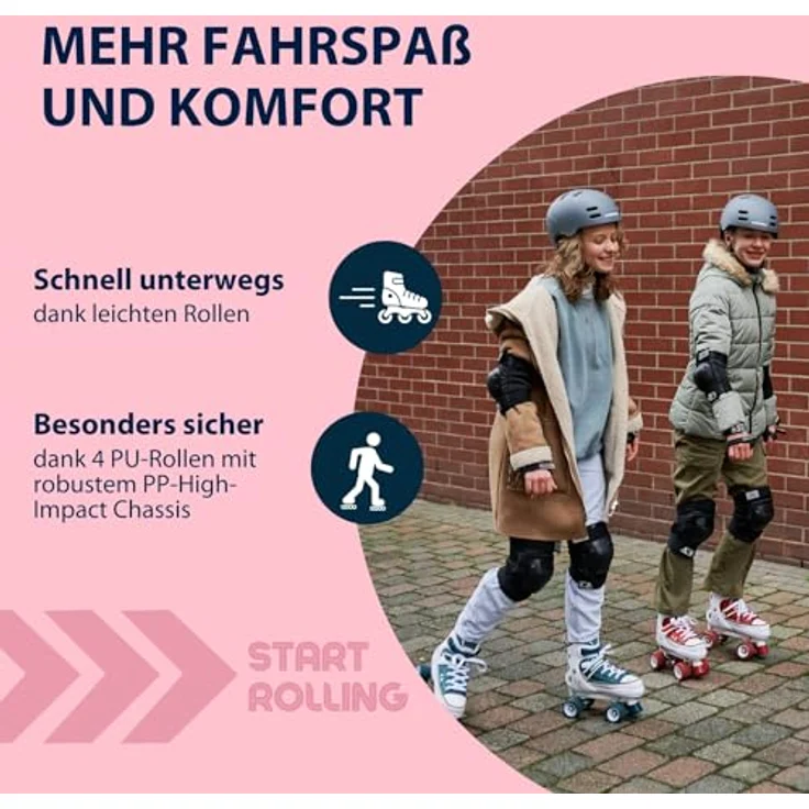 Hudora, Rollschuhe, (34, 35) – Bild 6