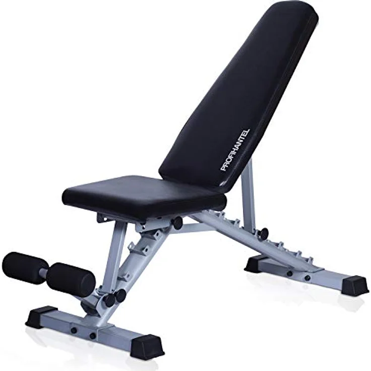 Profihantel Transformer 3in1 Hantelbank – Intelligentes Umbausystem, vollwertiges Curpult für Bizepstraining und Rückentrainer für Hyperextensions, Beinhalterung für Bauchtraining, inkl. Trainingsposter, Trainingsplan und Ratgeber – Bild 1
