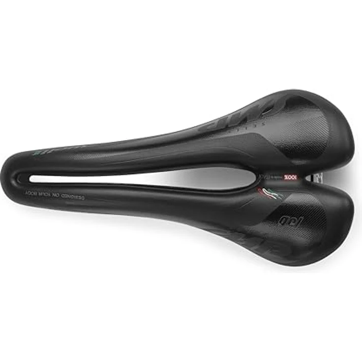 SMP Seller SMP Well S Fahrradsattel, Schwarz, 274x138mm, Carbon-verstärkt, Empfehlung für Straßenrennen, MTB, Pendler – Bild 3
