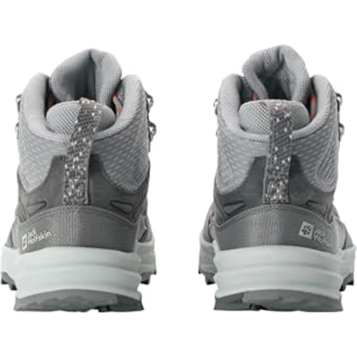 Jack Wolfskin Cyrox Texapore Mid W, Damen Wanderschuhe, atmungsaktiv und wasserdicht, Grau, Größe 39 – Bild 4