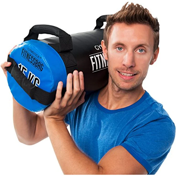 Gymstick Fitness Bag 15kg, vielseitige Trainingsoptionen für Kraft, Ausdauer und Flexibilität – Bild 3