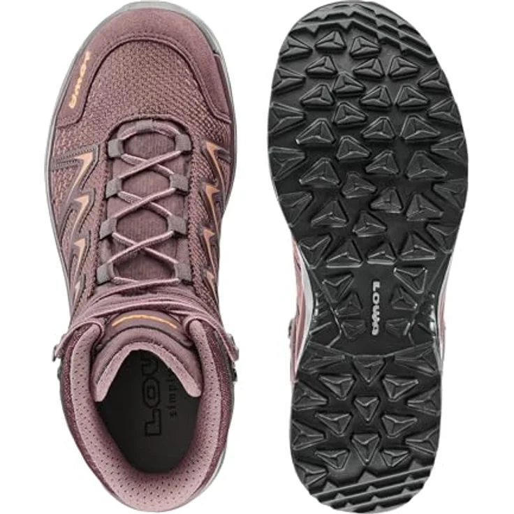 Lowa Innox Pro GTX Mid Ws, Damen Wanderstiefel für optimale Bewegungsfreiheit, grau – Bild 6