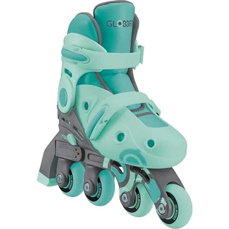 Authentic Sports Globber - 2in 1 Learning Skates - mint - Gr. 26-29, verstellbare Größe, Quad-Skate und Inline-Skate, ABEC 5 Kugellager – Bild 9