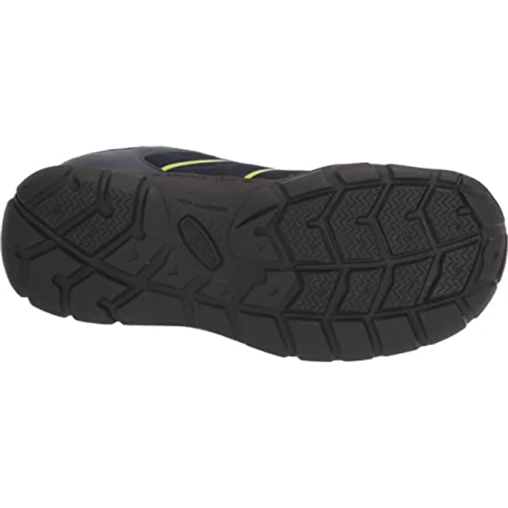 KEEN Chandler 2 CNX, Kinder Wanderschuhe aus Kunstleder/Textil, Dunkelblau, atmungsaktiv und robust mit regulierbarer Gummischnürung – Bild 4