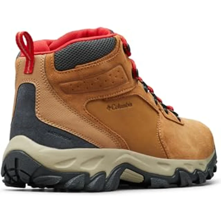 Columbia Newton Ridge Plus II Sued, Herren-Wanderstiefel mit wasserdichtem Obermaterial und griffiger Außensohle, braun – Bild 3