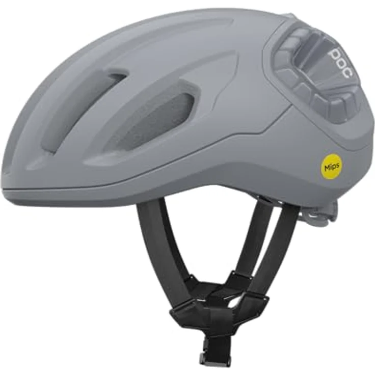 POC Amidal Rennradhelm, MIPS Air Node, verstärkte Zonen, effektive Belüftung, stromlinienförmige Silhouette, kompatibel mit Knog Licht – Bild 1