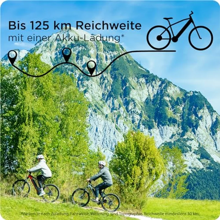 ZÜNDAPP E Mountainbike 650B Hardtail Pedelec 27,5 Zoll Z801 eBike Elektrofahrrad (schwarz/weiß, 48 cm) - Vielseitiges E-Mountainbike für täglichen Einsatz und Geländefahrten, 250W Hinterradmotor, 418Wh Akku, 27,5 Zoll Rahmen, 21 Gang Schaltung, mechanische Scheibenbremsen, einstellbare Federgabel, Aluminium-Slopingrahmen, 27,5" Reifen, ergonomische Griffe, schaumstoffgepolsterter Sattel, vormontiert, Sattelhöhe einstellbar - Preisvergleich – Bild 2
