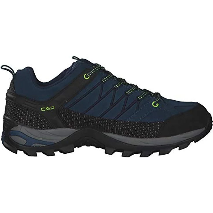 CMP Rigel Low WP 3Q13247-08MF, Trekkingschuhe für Herren, wasserfest, blau, Größe 45 – Bild 8