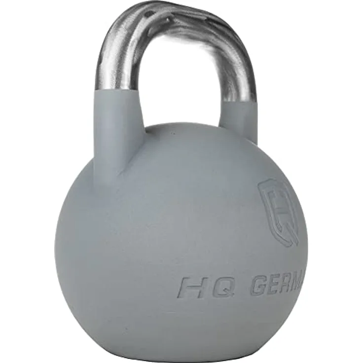 HQ Germany® Competition Kettlebell | Edelstahl Griff | 8-36kg | ±200g Gewichtstoleranz | Pulverbeschichtet, Gewicht:36KG