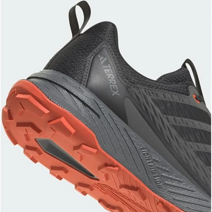 adidas TRACEFINDER JR9134, Laufschuhe für Herren, Größe 44, schwarz (CBLACK2/CBLACK/SEIMOR), atmungsaktiv, mit Lightmotion-Dämpfung – Bild 5
