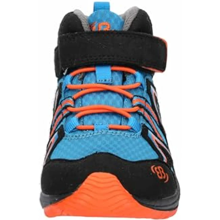 Brütting Rockwall, Jungen Wanderschuhe, strapazierfähiges Nylon, Schnellschnürsystem, Comfortex-Klimamembran, rutschfeste Vibram-Laufsohle, Blau, Größe 27 – Bild 3