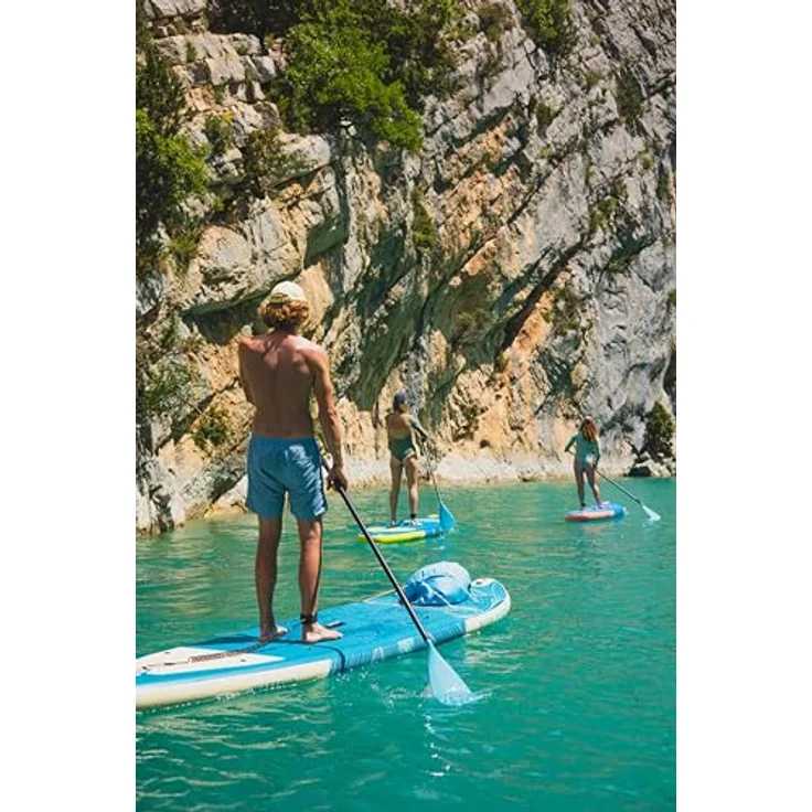 WattSUP MARLIN 12.5, Stand Up Paddle Board ISUP, 378x89cm, ideal für Anfänger und Fortgeschrittene – Bild 18