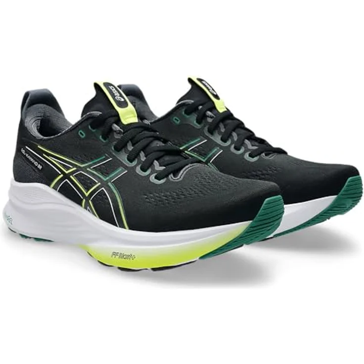 ASICS Performance Gel-Kayano 32, Herren Laufschuhe mit FF BLAST™ PLUS Foam-Mittelsohle, adaptivem 4D GUIDANCE SYSTEM™, Schwarz, Größe 41.5 – Bild 6