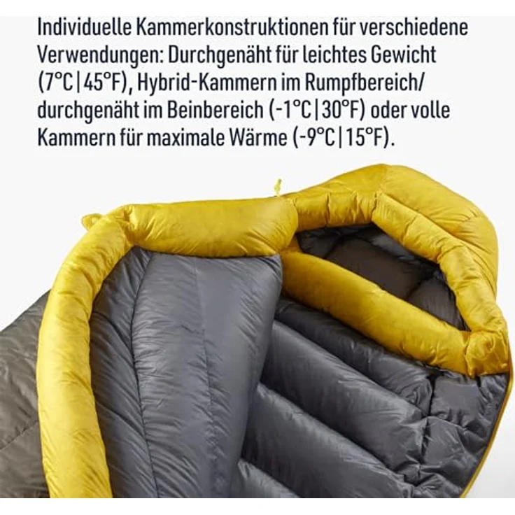 Sea To Summit Spark -9°C, Daunenschlafsack mit 850 cuin Bauschkraft, wasserabweisend, 1543 g leicht – Bild 6