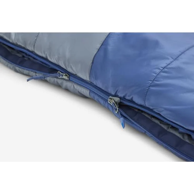Marmot Trestles Elite Eco 20, Kunstfaserschlafsack mit Wärmekragen und Zwei-Wege-Reißverschluss, recycelt – Bild 4