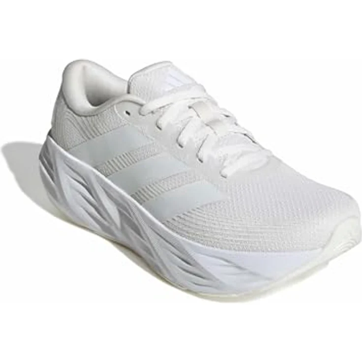 adidas Herren Galaxy 8 Laufschuhe, Cloudfoam-Zwischensohle, Cloud White/FTWR White, Größe 46 2/3 – Bild 3