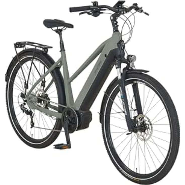 Prophete ENTDECKER 4.0 E-Bike, 28" Mittelmotor 250 W/100 Nm, 9-Gang Kettenschaltung, TFT-Display, 48 V Akku, Schwarz/Anthrazit – Bild 2