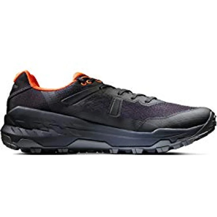 Mammut Sertig II Low GTX, Herren Wanderschuhe mit Gore-Tex® Anwendung, schrittdämpfender EVA-Zwischensohle, Schwarz – Bild 3