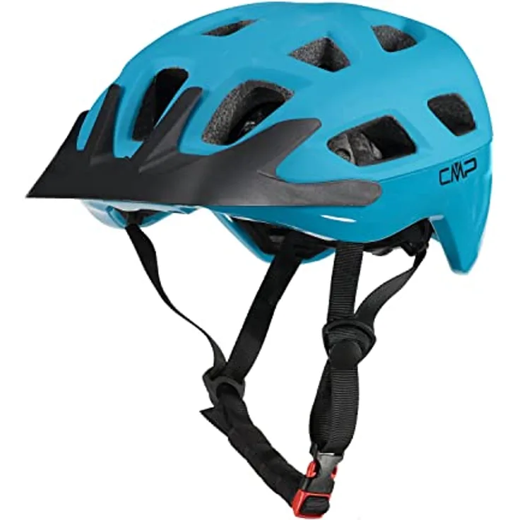 CMP Cmp 3b12377 MTB-Helm, Hartschalenkonstruktion, leicht (255 g), Größe M, Blau (Hawaiian)