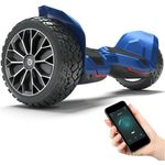 Bluewheel Electromobility HX510 Balance Scooter, 8.5" Vollgummireifen, LED-Scheinwerfer, App-kompatibel, bis zu 15 km/h, Sicherheitmodus für Kinder