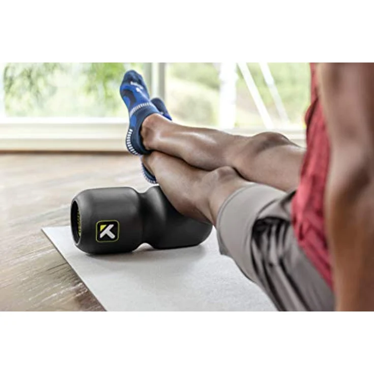 Trigger Point Therapy Channel Roller Foamroller, schwarz für effektive Triggerpunkttherapie und Muskelregeneration – Bild 7