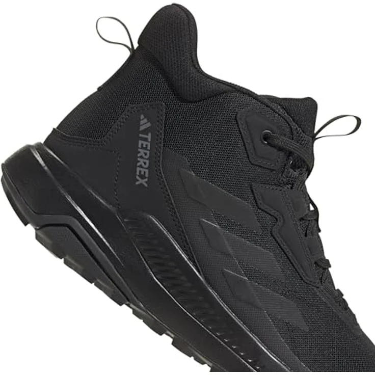 adidas TERREX Wanderschuh, sportlicher Schuh aus Textil, Größe 44,5, Core Black / Grey Four – Bild 2