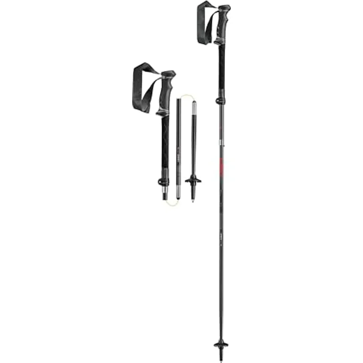 LEKI Legacy FX TA Wanderstöcke, 110-130CM, Aluminium, faltbar, verstellbar, Trekking/Bergwandern, 582g (Paar) – Bild 1