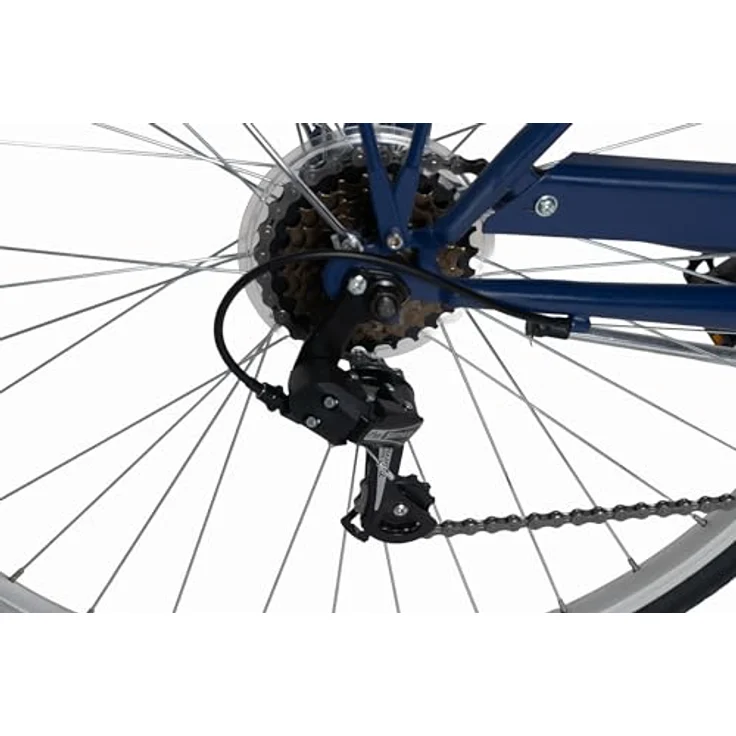 DaCapo Damenfahrrad Toscana 28'', Cityrad mit 6 Gängen und Tiefeinsteiger, empfohlen für Körpergröße 155-175 cm – Bild 4