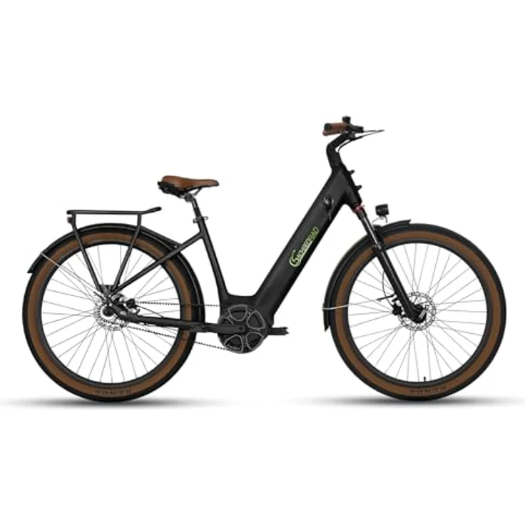SachsenRAD E-SUV CityBike C5 Centro, Elektrofahrrad mit Mittelmotor, 130 km Reichweite, Diebstahlsicherung, Alarmanlage, hydraulische Scheibenbremsen, IPS Farbdisplay, tiefem Einstieg – Bild 3