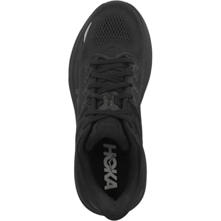 Hoka Bondi 9 Herren Laufschuhe, 100 % vegan, atmungsaktives Obermaterial, perfekte Dämpfung, Active Foot Frame Technologie, MetaRocker Aussensohle – Bild 2
