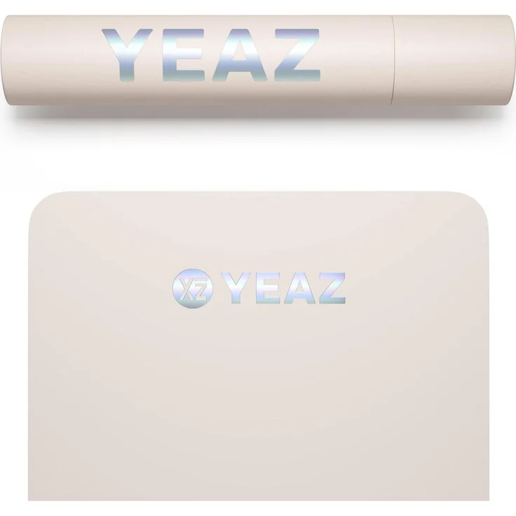 Yeaz AURA, Yogamatte (5 mm) mit Soft-Touch-Oberfläche, rutschfest, antibakteriell, feuchtigkeitsableitend, uni