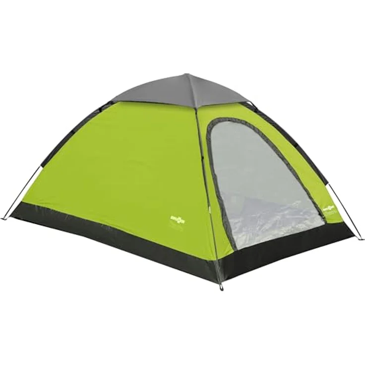 Brunner Strato 2, Kuppelzelt für 2 Personen, 2.10 kg, einlagiges Design mit effektiver Belüftung, inklusive Montagezubehör und Packsack – Bild 2