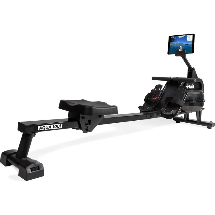 VirtuFit Aqua 100i, Wasserwiderstands Rudergerät für effektives Ganzkörpertraining