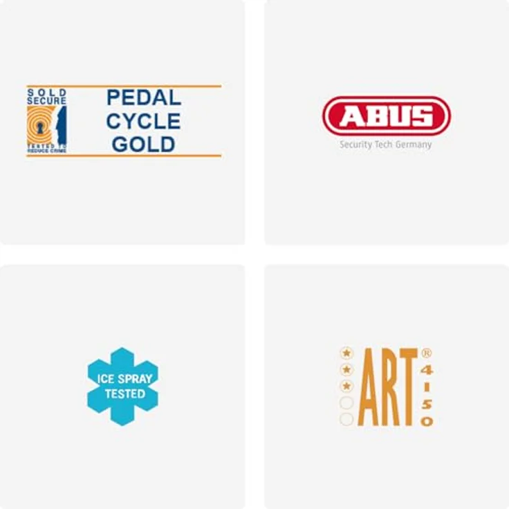 Abus Ivy Chain 9210, Kettenschloss für Fahrräder, 140 cm, hoher Diebstahlschutz – Bild 6