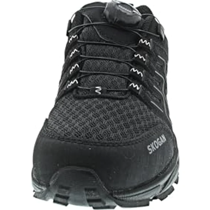 Skogan Skallas Wanderschuh, wasserdicht mit SKO-TEX Membrane, Speedlaces und Phylonzwischensohle, schwarz – Bild 5