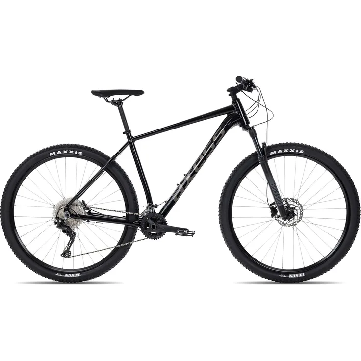 Axess GRADE 29er Hardtail Mountainbike, Shimano Deore Kettenschaltung, hydraulische Scheibenbremsen, Dunkelgrau, 17 Zoll
