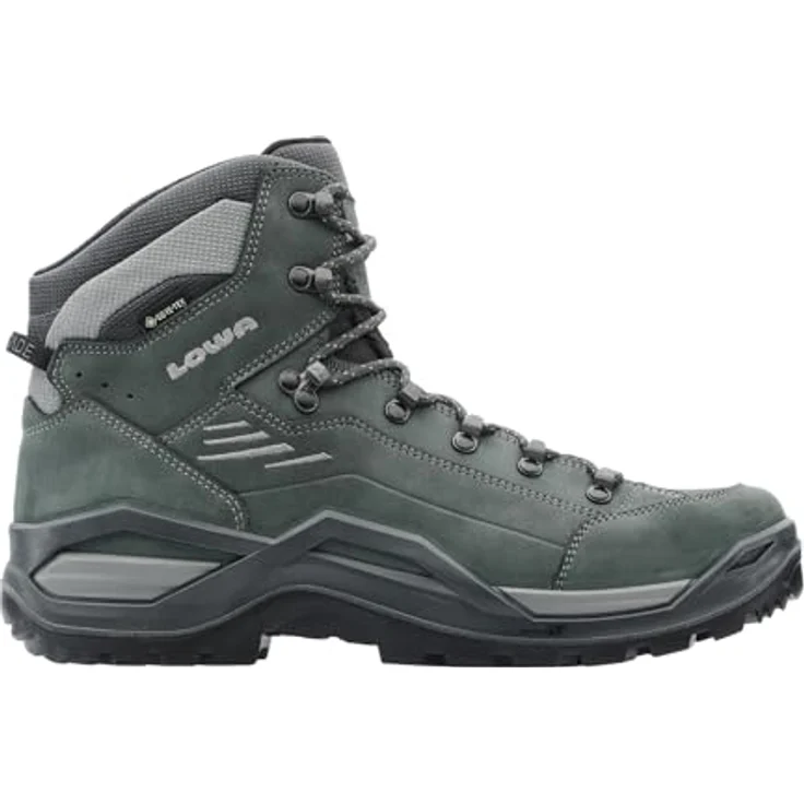 Lowa Renegade EVO GTX Mid, Herren Wanderschuhe mit GORE-TEX®-Membran, 46.5 EU, Veloursleder – Bild 1