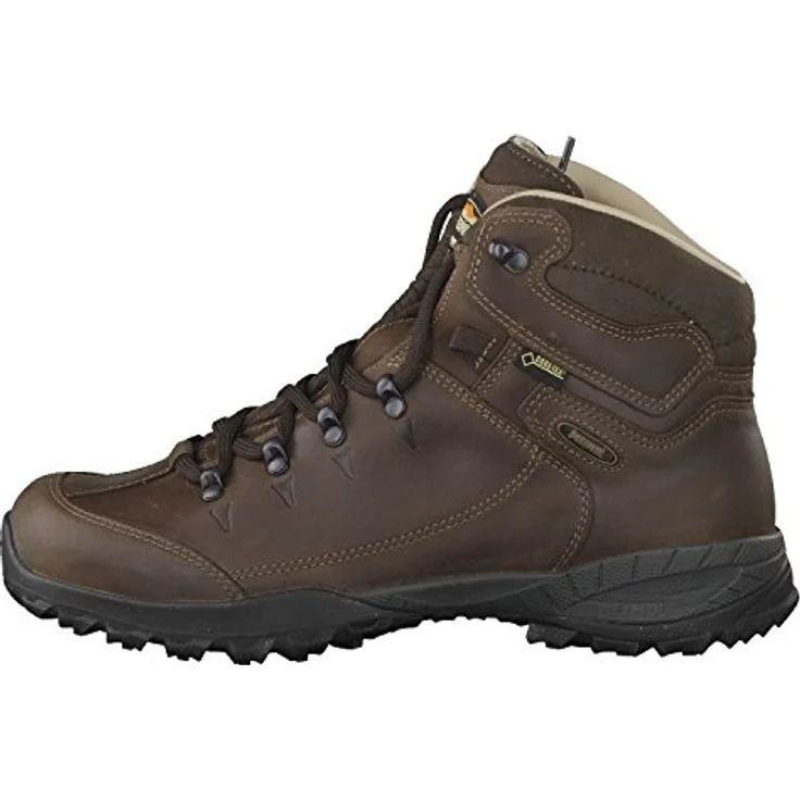 Meindl Stowe GORE-TEX Wanderschuh, brown – winddicht, wasserdicht, atmungsaktiv mit Vibram® Ice Trek PRO Sohle – Bild 2