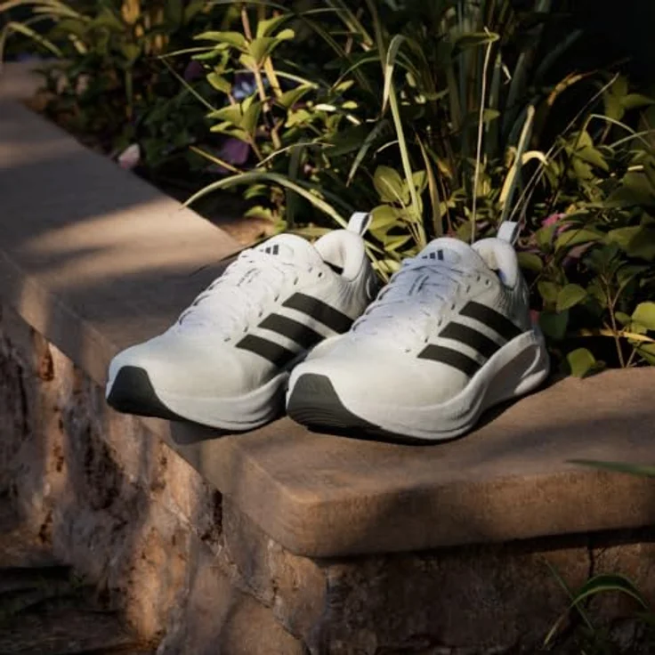Adidas SUPERNOVA EASE 2, Laufschuhe mit Dreamstrike Zwischensohle für Dämpfung und Stabilität, schwarz – Bild 9