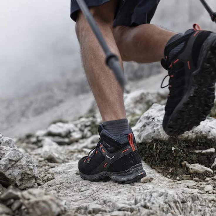 Salewa Crow GTX, Herren Wanderschuhe, wasserfest, atmungsaktiv, Vibram-Sohle, GORE-TEX, braun, Größe 45 – Bild 8
