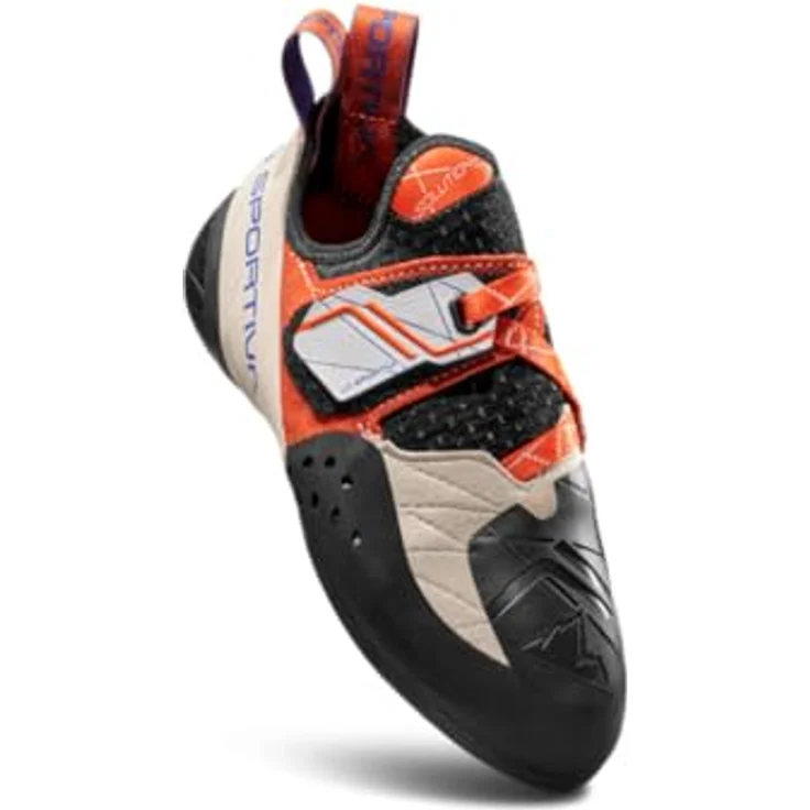 La Sportiva Solution Woman, Damen Kletterschuhe, maximaler Grip, präzise Schnürung, Weiss (Gr. 38) – Bild 4