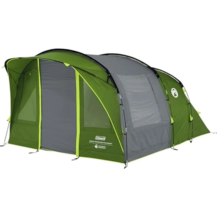 Coleman Rocky Mountain 5 Blackout Zelt | 5 Personen Familien-Tunnelzelt, 4500 mm wasserdicht, eingenähte Bodenplane – Bild 2