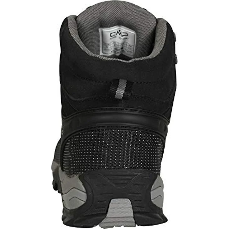 CMP Campagnolo Rigel Mid WP, Herren Wanderschuhe, wasserdichtes Veloursleder, Größe 42, Schwarz – Bild 5