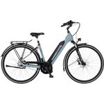 Fischer E-Bike City Active CITA 2404, Elektrofahrrad für Damen und Herren, RH 43, 688Wh Akku, BAFANG Mittelmotor 65 Nm, hydraulische Shimano Scheibenbremse, 90 Lux Lichtanlage