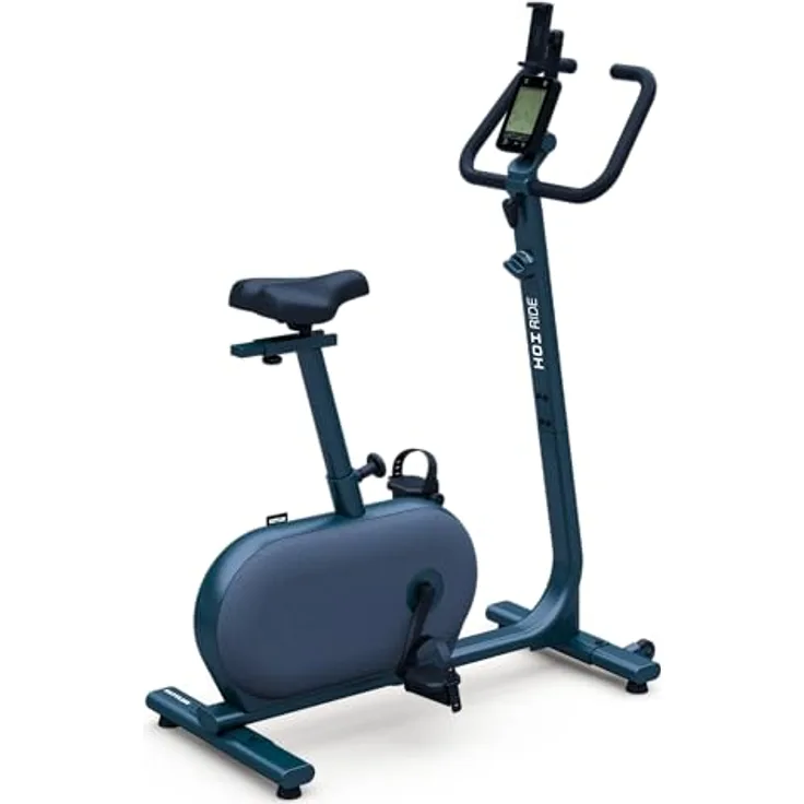 KETTLER SPORT Heimtrainer HOI RIDE BLUEBERRY GREEN | Manuelles Magnetbremssystem mit 10 Widerstandsstufen | Komfortsattel und Lenker individuell einstellbar