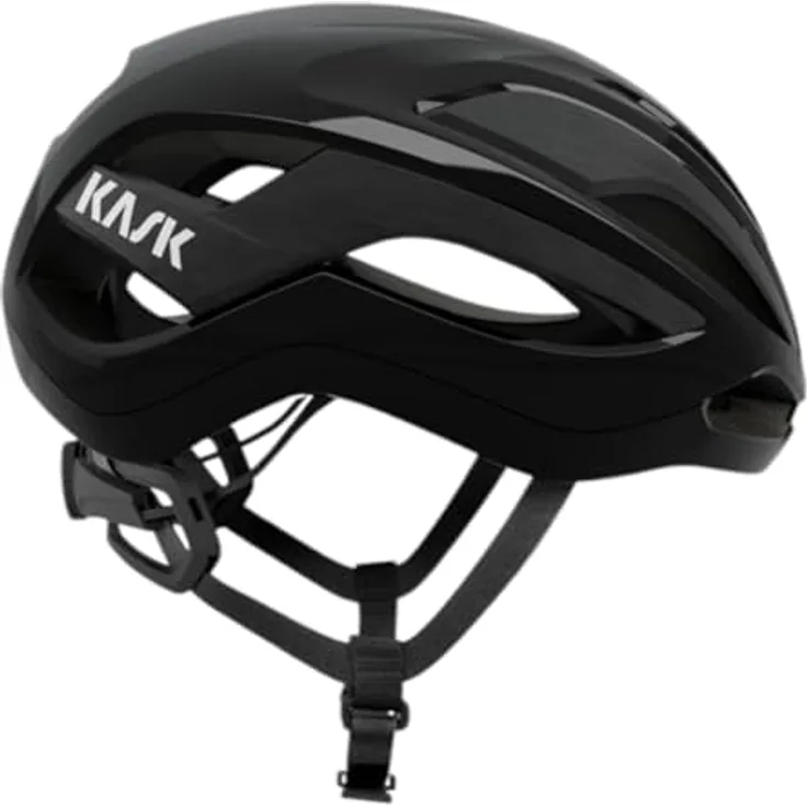 Kask Elemento Black L Fahrradhelm, Hochleistungshelm mit verbesserter Aerodynamik und innovativen Sicherheitsmaterialien