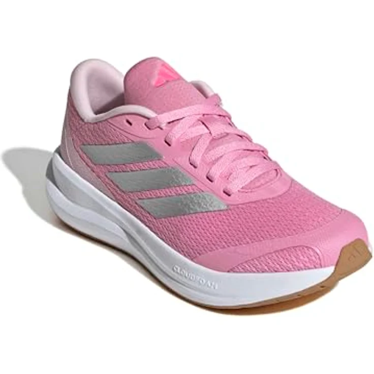adidas RUNFALCON 6 J, Laufschuhe für Kinder mit Mesh-Obermaterial und Cloudfoam-Dämpfung, schwarz – Bild 3